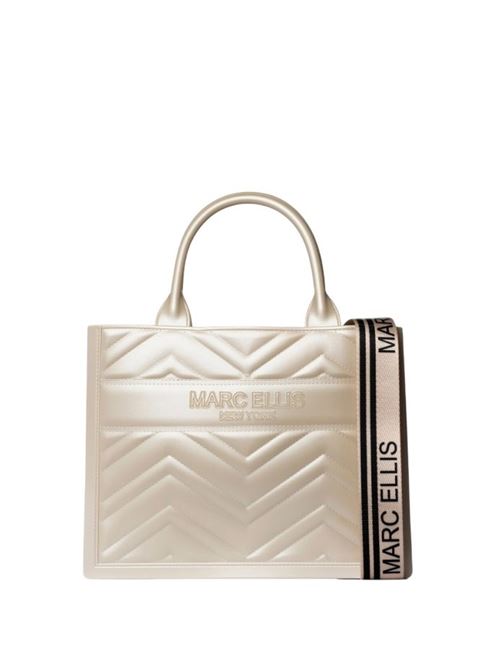 Flat Buby wave m  bag MARC ELLIS | FLAT BUBY WAVE M.TURTLEDOVE/GOLD